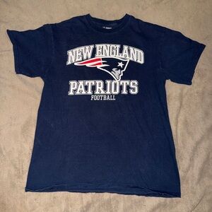 NFL Team Apparel Navy Shirt New England Patriots